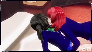 Yuri Nico x Maki  CM3D2  Love Live