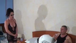 Busty Mature Personal Trainer Fucked Hard Threesome