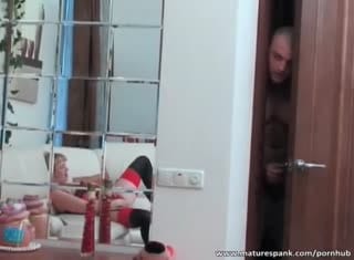 Ripe blonde enjoys hardcore sex