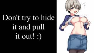 Cum On Her Huge Oppai! - Uzaki Chan Hentai JOI