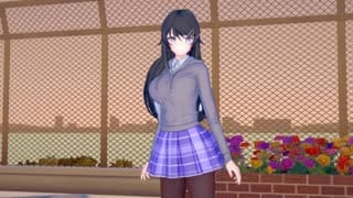 Seishun Buta Yarou - Sex with Mai Sakurajima - 3D Hentai