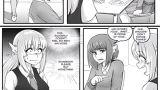 No Lunch Break - Episode 4 - Weight Gain Comic belly inflation