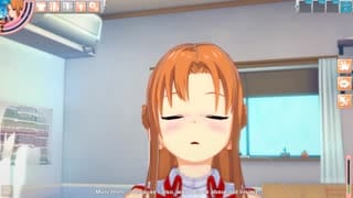 Yuuki Asuna Sword Art Online DTF