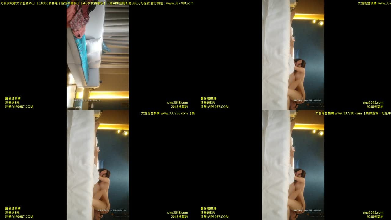 午夜尋花 加了500要無套，打樁機小夥約炮溫柔妹，妹子拿手機拍照，小夥舔逼舔腳服務周到