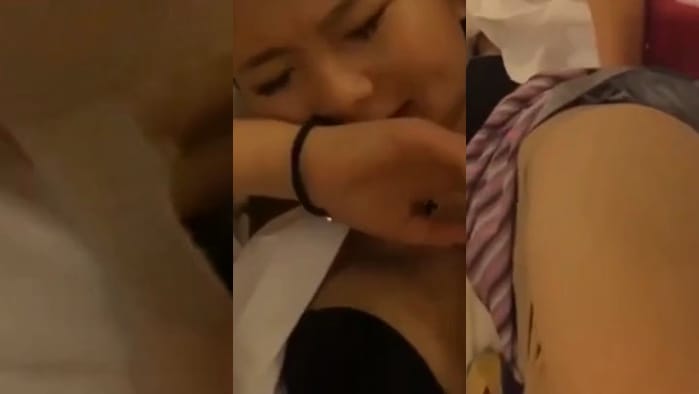 富二代最爱玩穿制服的空姐～猴急地把丝袜撕开就有征服快感！