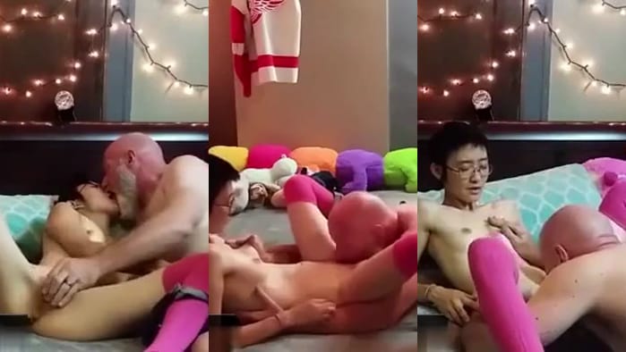 土洋爷孙恋，留洨生小语的打工换宿