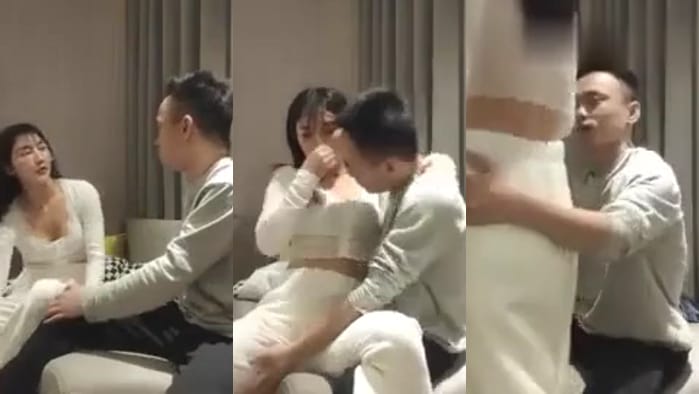 《步兵探花》和气质妹子约啪，爽得她表情狰狞～