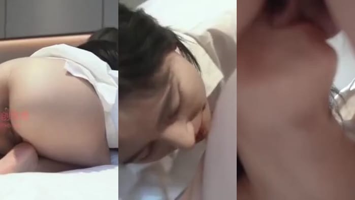 让小穴和肉棒都湿湿的才好大力抽插～