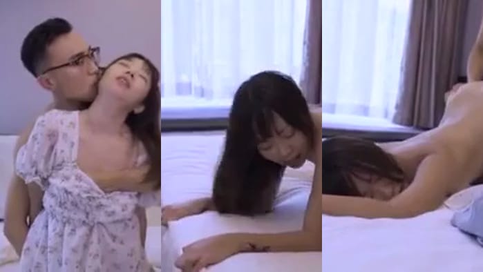 中國女孩羞澀初登場情色玩弄清純女大學生-付妙菱