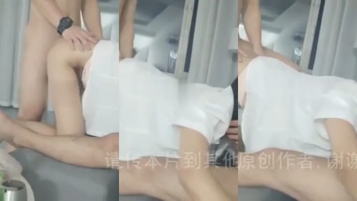 淫蕩老婆想体验刺激，老公带她出寻欢~