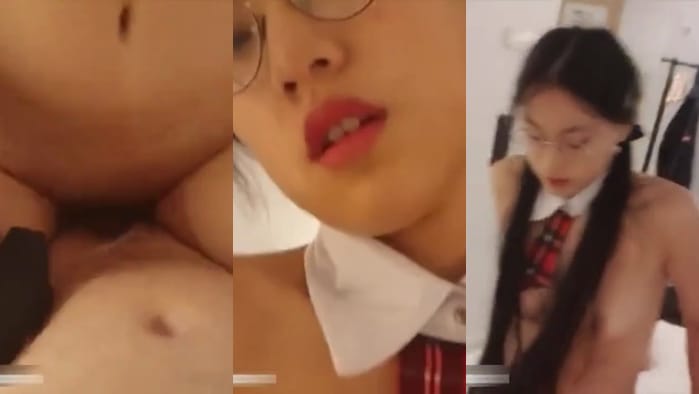 留美大学生刘玥与家教老师激情自拍~ 只留个领带在身上看起来特骚