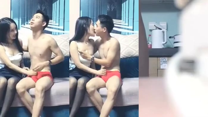约了个性感黑丝大长腿少妇啪啪，舌吻口交开档丝袜高跟鞋站立后入猛操