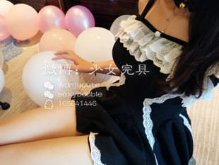 完具黑色女仆装