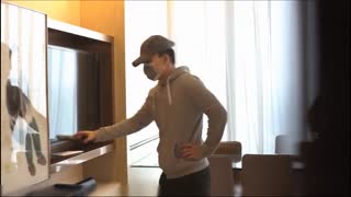 果哥 商务旅馆与豪乳美模易阳~猥琐男持续整握主控优势!!