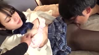 初次体验3P快感 爆裂黑丝开档大屌轮插粉穴 前怼后操